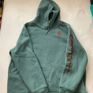 Carhartt Sage Green Relaxed Fit Hoodie